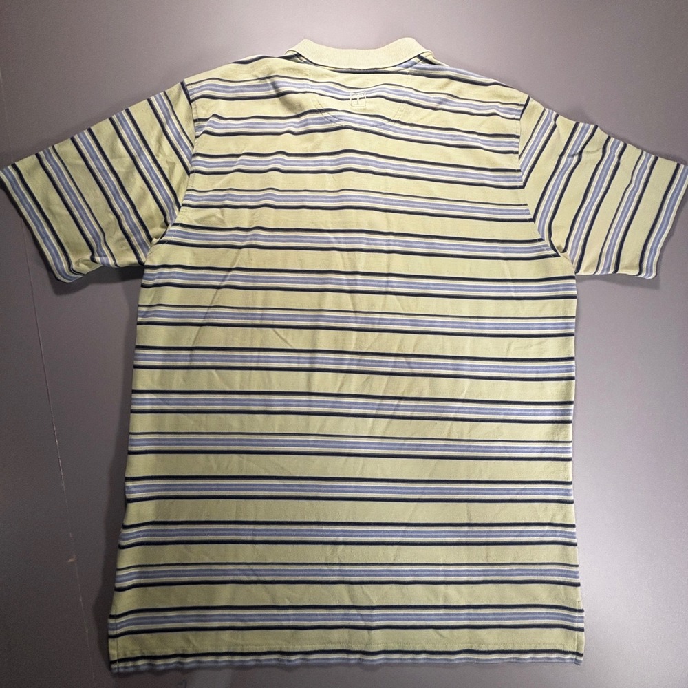 Tehama Striped Polo Shirt Mens Short Sleeve Golf Casual - Picture 12 of 13